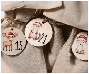 Adventskalender Zahlen