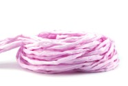 Hand dyed Habotai silk ribbon Rose ø3mm