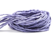 Hand dyed Habotai silk ribbon Lavender ø3mm