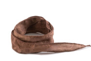 Handmade Habotai silk ribbon Cappuchino 20mm wide