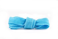 Handgefertigtes Seidenband Crinkle Crêpe Himmelblau 20mm breit