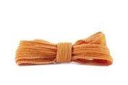 Handmade silk ribbon Crinkle Crêpe Ochre 20mm wide