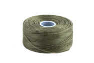 C-Lon Olive TEX45 ø0,11mm - extrem flexibles Perlengarn