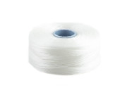 C-Lon White TEX45 ø0,11mm - extrem flexibles Perlengarn
