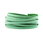 Platte leren riem Lichtgroen 5x2mm