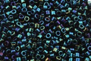 DB0002 Metallic Dark Blue Iris Miyuki Delica 11/0 Japanese cylinder beads 1.6mm 5g