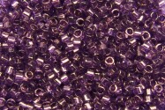 DB0117 Violet Gold Luster Miyuki Delica 11/0 Japanese cylinder beads 1.6mm 5g