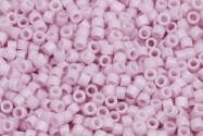 DB1494 Opaque Pale Rose Miyuki Delica 11/0 Japanese cylinder beads 1.6mm 5g
