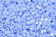 DB1568  Opaque Agate Blue Luster Miyuki Delica 11/0 perles cylindriques japonaises 1,6mm 5g