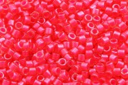 DB2051 Luminous Poppy Red Miyuki Delica 11/0 Japanese cylinder beads 1.6mm 5g