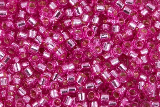DB2153 Miyuki Delica 11/0 Duracoat S/L Dyed Pink Parfait 1.6mm