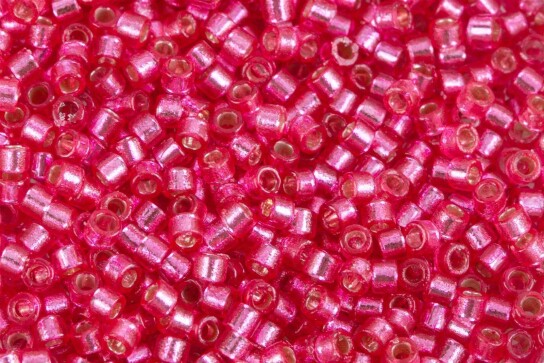 DB2154 Duracoat S/L Dyed Hibiscus Miyuki Delica 11/0 perles cylindriques japonaises 1,6mm 5g