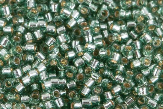 DB2165  Duracoat S/L Dyed Dk Seafoam Miyuki Delica 11/0 Japanische Zylinderperlen 1,6mm 5g