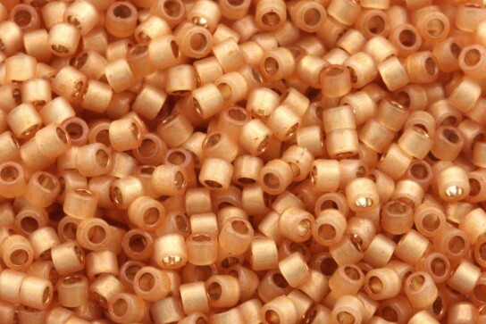 DB2171 Duracoat SF S/L Dyed Straw Miyuki Delica 11/0 perles cylindriques japonaises 1,6mm 5g