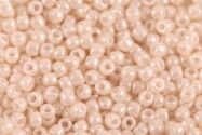 TR-11-123 Opaque Lustered Light Beige 2.2mm TOHO 11/0 Rocailles 10g