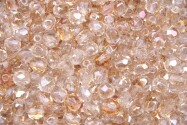 Vuurgepolijste glaskralen Twilight Crystal 4mm