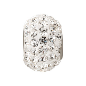 Modulperle mit 84 Kristallsteinen Crystal ID 4,7mm