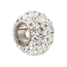 Modulperle mit 84 Kristallsteinen Crystal ID 4,7mm