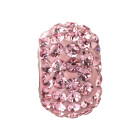 Rhinestone bead with Rose strass ID 4.7mm