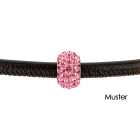 Rhinestone bead with Rose strass ID 4.7mm