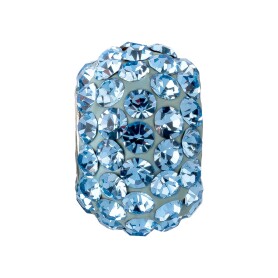 Perle de strass avec Light Sapphire strass ID 4,7mm