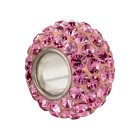 Grootgatkraal met 84 kristalstenen Fuchsia ID 4,7mm