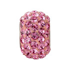 Grootgatkraal met 84 kristalstenen Fuchsia ID 4,7mm