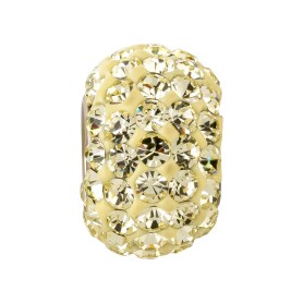 Module kraal met strass Lime ID 4,7mm