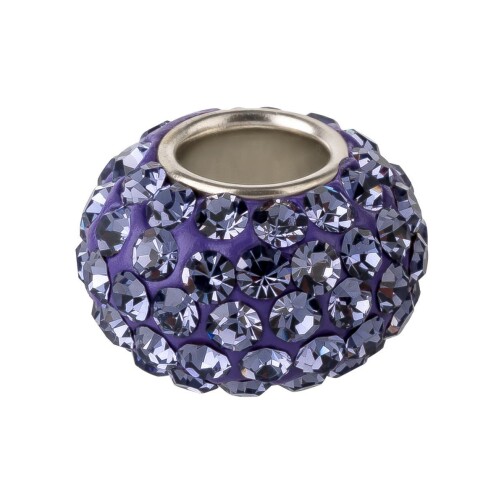 Perlina di strass con strass di Tanzanite ID 4,7mm