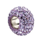 Perle de strass avec Violet strass ID 4,7mm