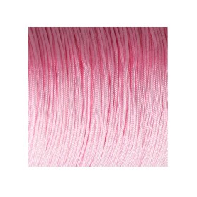 10m Macrame ribbon satin cord Ø1mm Pink