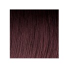 10m macramé lint satijnkoord Ø1mm Donkerbruin
