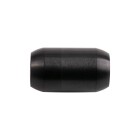Fermeture magnétique noir en acier inoxydable 21x12mm (ID 8mm) brossé