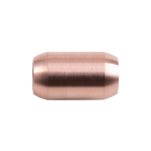 Edelstahl Magnetverschluss rose gold 21x12mm (ID 8mm) gebürstet