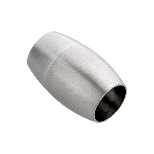 Edelstahl Magnetverschluss 18,5x12mm (ID 8mm) gebürstet