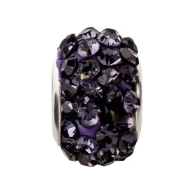 Cuenta Shamballa de gran agujero Tanzanite 12mm (ID 5mm)