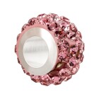 Cuenta Shamballa de gran agujero Rose 12mm (ID 5mm)
