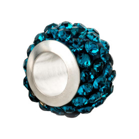 Sprankelende Shamballa grootgatkraal Indicolite ID 5mm