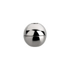 Stainless steel magnetic clasp Round 10mm (ID 3mm) glossy