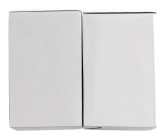 Chiusura magnetica in acciaio inox rettangolare lucida (ID 15x3 mm)