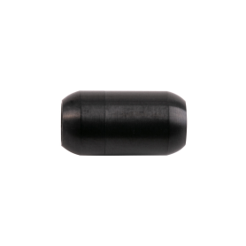 Edelstahl Magnetverschluss schwarz 19x10mm (ID 6mm)...