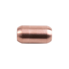 Edelstahl Magnetverschluss rose gold 19x10mm (ID 6mm) gebürstet