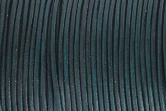 Cinturino in pelle di capra Verde scuro ø1,5mm