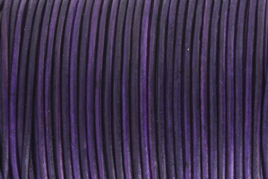 Goatskin strap Vintage Purple ø1.5mm