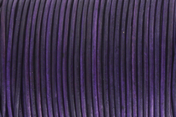 Ziegenlederriemen Vintage Purple ø1,5mm