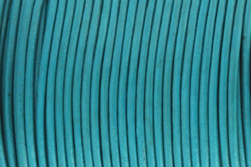 Ziegenlederriemen Turquoise ø1,5mm