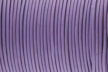 Correa de piel de cabra Púrpura Pastell ø2mm