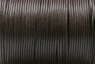Ziegenlederriemen Chocolate ø2mm