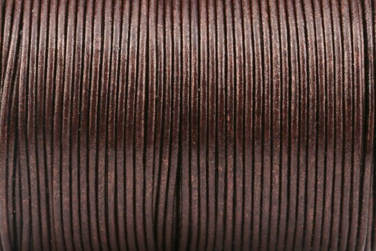 Correa de piel de cabra Tamba metálica ø2mm