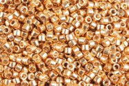 DB1833 Duracoat Galvanized Yellow Gold Miyuki Delica 11/0 Cuentas de cilindro japonés 1.6mm 5g